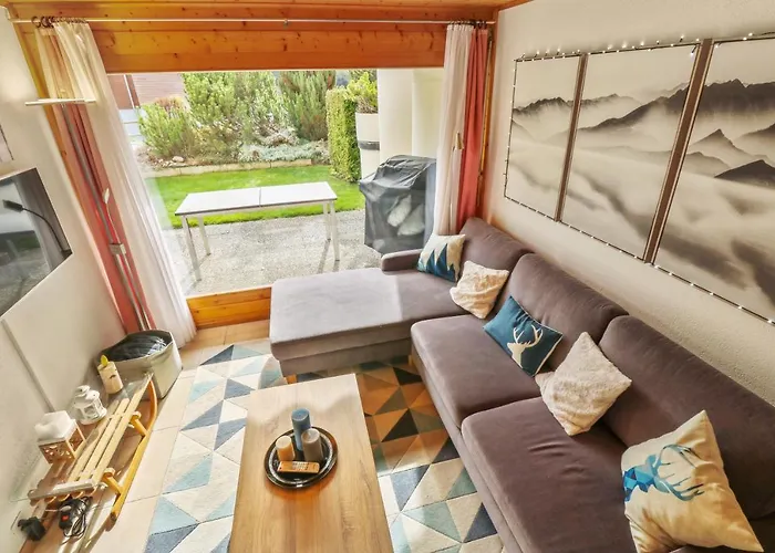 Апартаменты Superbe Avec Parking Couvert Gratuit Кран-Монтана